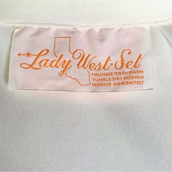 70s Maxi Skirt-Blouse-Vest Outfit - Picture 12 of 14